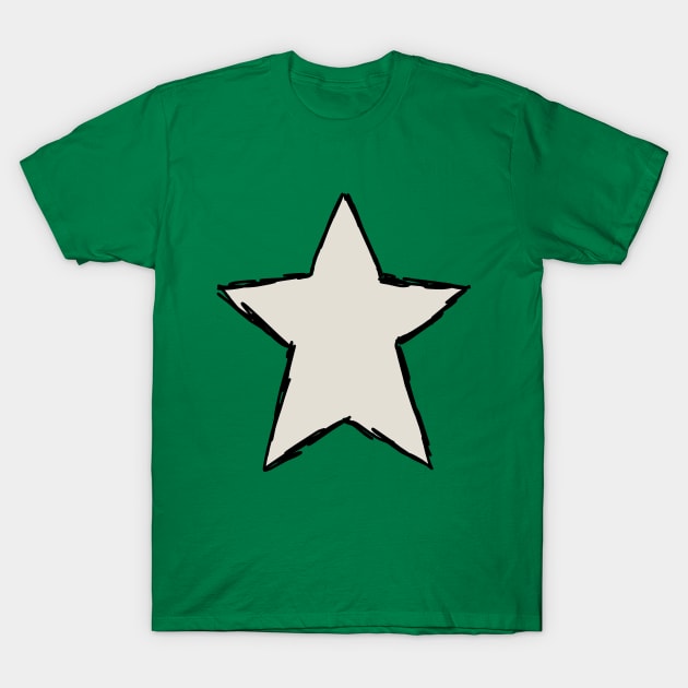 Sketchy Pickle Star T-Shirt by Morgenstern